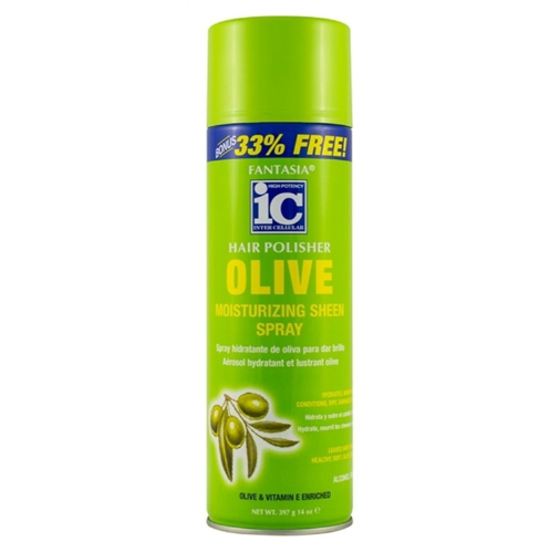 Fantasia IC Moisturizing Olive Sheen Spray 14 oz