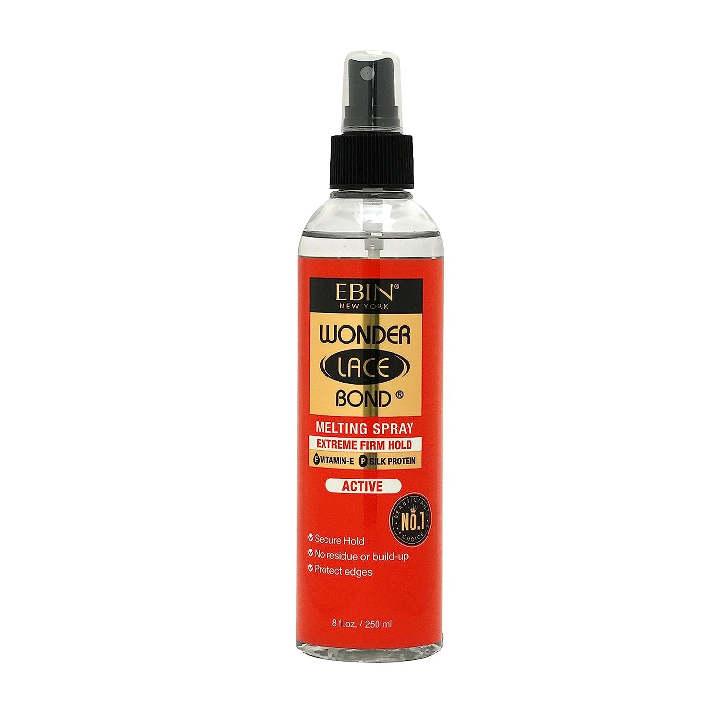 EBIN NEW YORK Wonder Bond Melting Spray 8 oz/ 250ml - Extreme Firm Hold Active