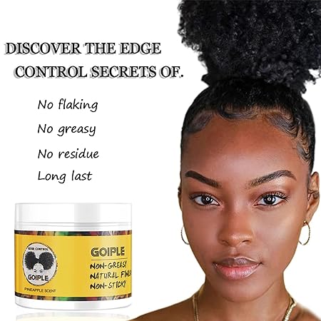 Goiple Edge Control Wax Pineapple Scent 4oz