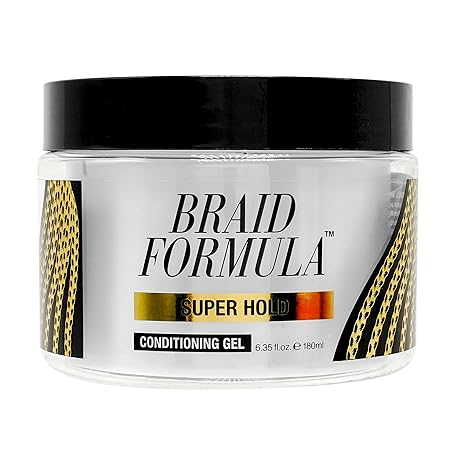 EBIN NEW YORK Braid Formula Conditioning Gel, Super Hold, 6.35 Oz