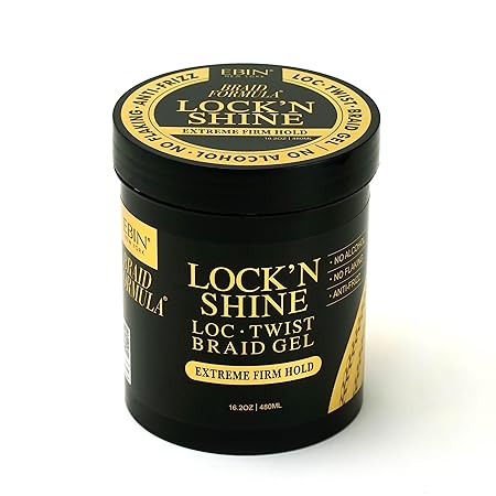 Braid Formula Lock'n Shine - Extreme Firm Hold, 16.2oz