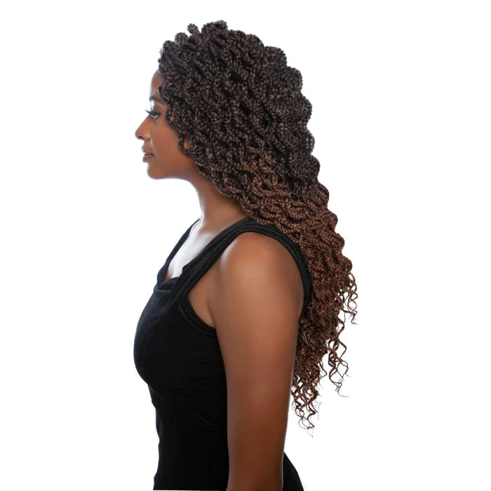 AFRI-NAPTURAL Crochet Braid 2X Wanda Box Braid 20"