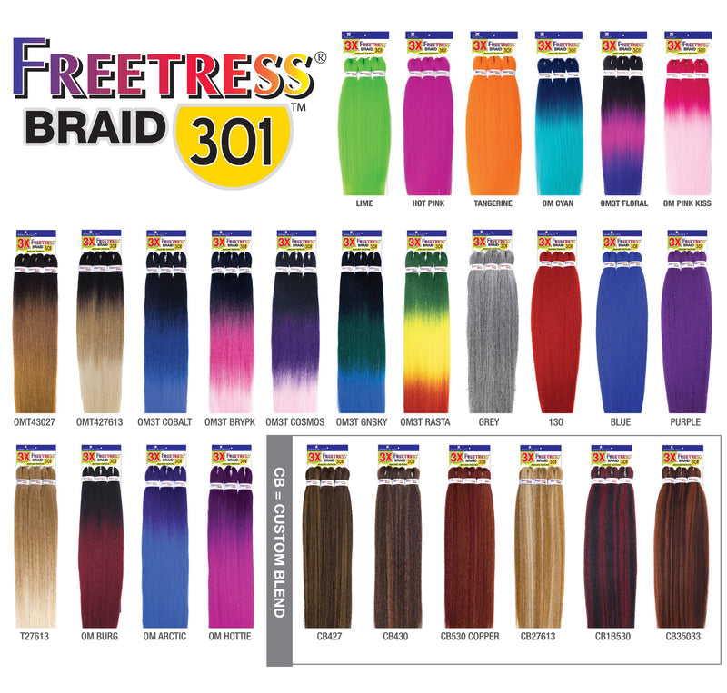 FREETRESS | Synthetic Pre Stretched Braid 3X BRAID 301 28"