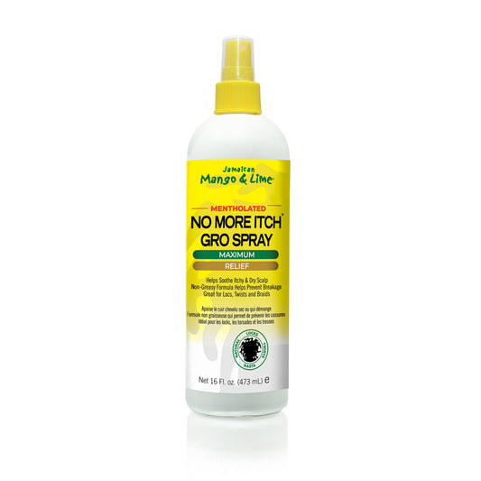 Jamaican Mango & Lime Mentholated No More Itch Gro Spray 16 oz
