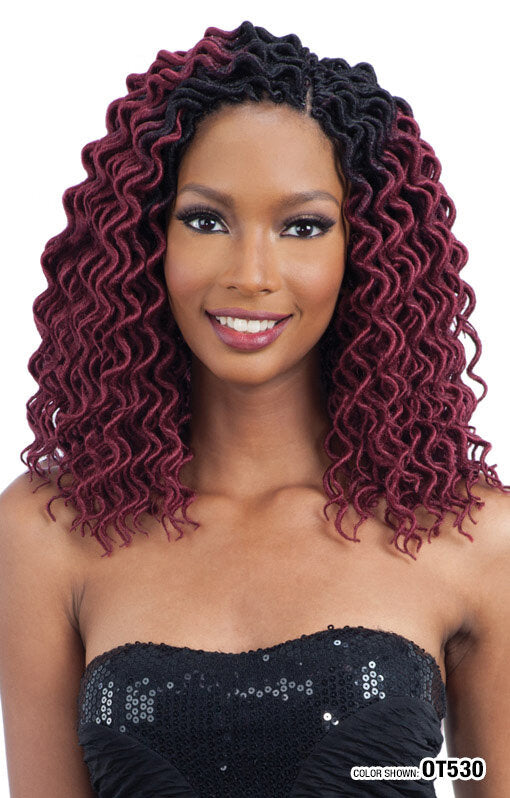 Freetress Curly Faux Loc (S) 8.5"