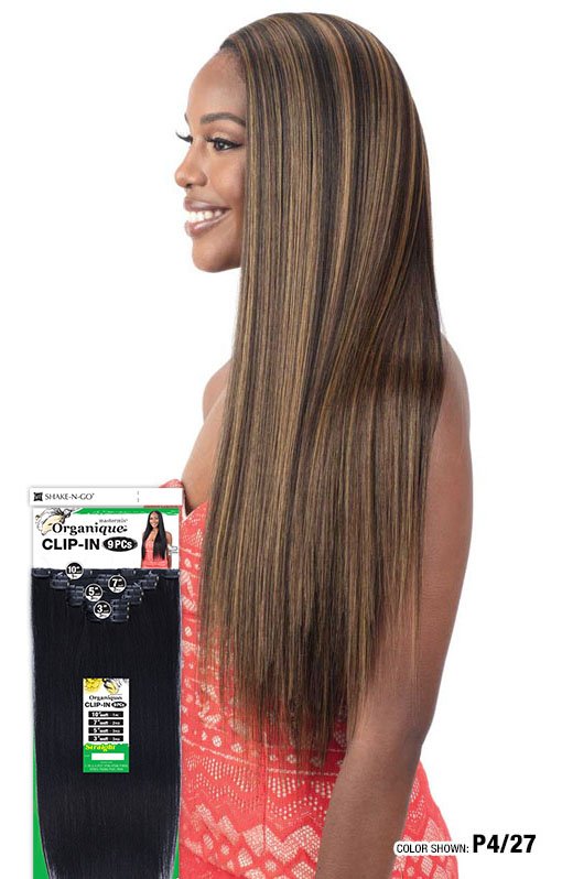 ORGANIQUE 9PCS CLIP-IN - STRAIGHT 24"