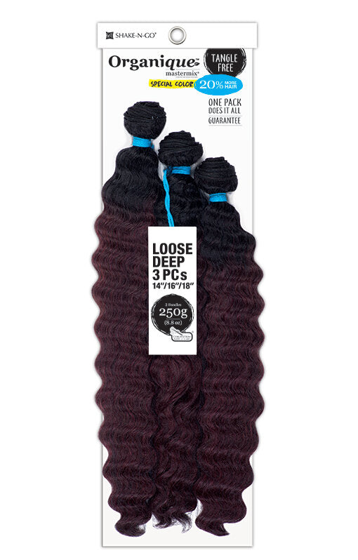 ORGANIQUE LOOSE DEEP 3PCS (14"/16"/18")