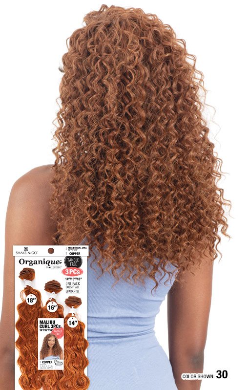 ORGANIQUE - MALIBU CURL 3PCS (14"/16"/18")