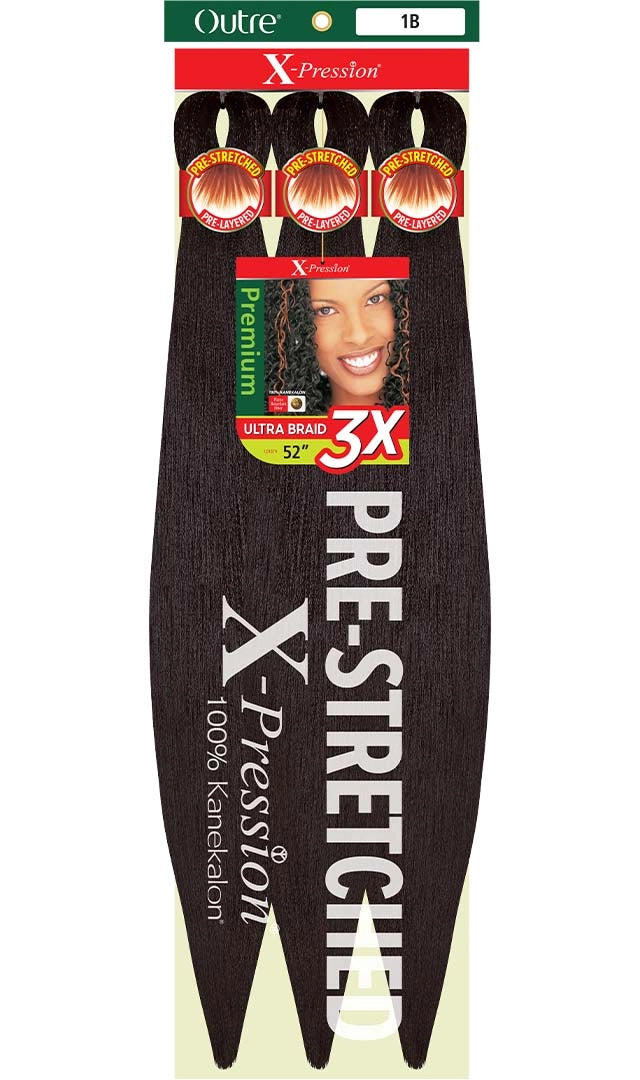 OUTRE X-Pression Pre-Stretched Braid 3X Pack 52"