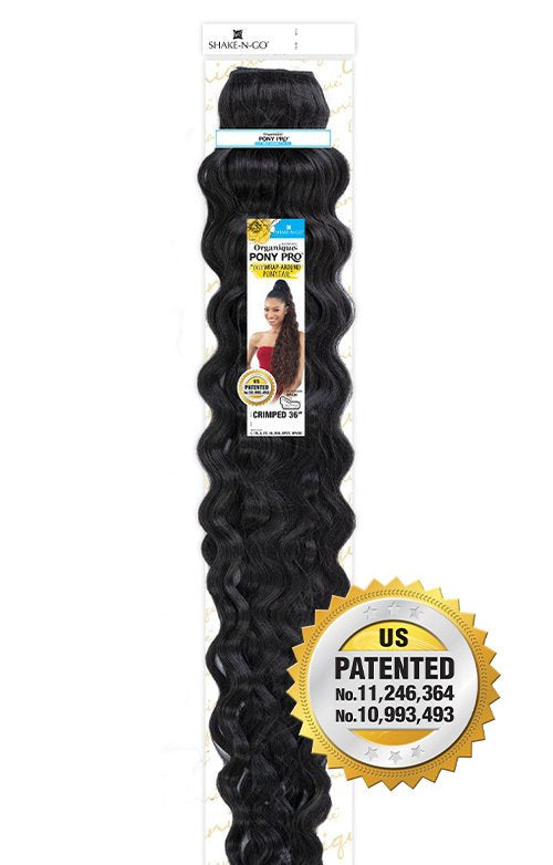 ORGANIQUE Crimped Pony Pro 36"