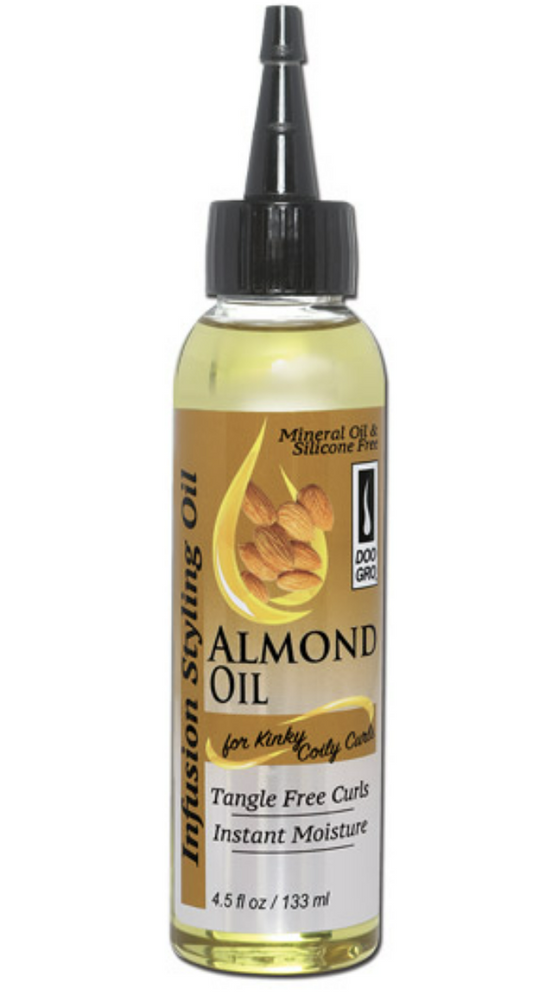 INFUSION STYLING OIL WITH ALMOND OIL FOR KINKY COILY CURLS