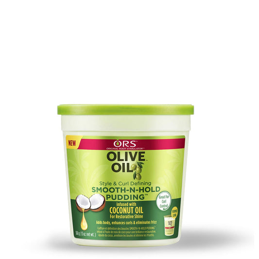 ORS OLIVE OIL STYLE AND CURL SMOOTH-N-HOLD PUDDING