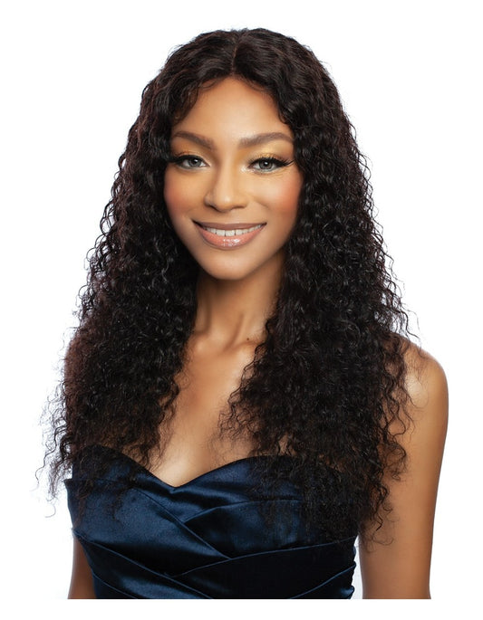 TRILL - TRMR602 - 11A WET N WAVY ROTATE LACE PART WIG JERRY CURL 22"